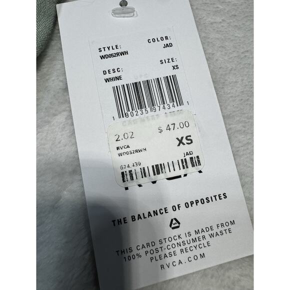 RVCA Whine Dress Jade Green Black Rose Print NWT SZ XS Minimalist Slip Dress - Picture 2 of 7